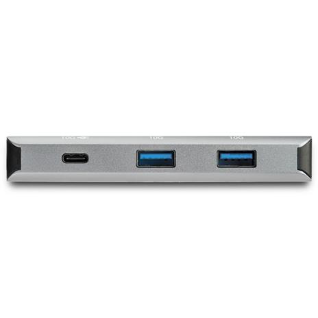 StarTech.com Hub USB-C a 4 porte con Power Delivery- 10 Gbps - 3 USB-A e 1 USB-C - 3