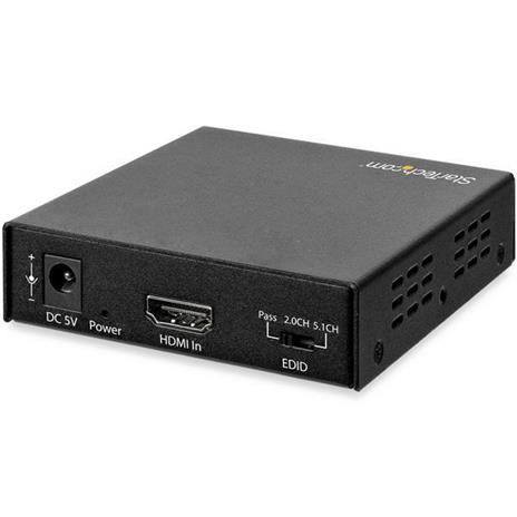 StarTech.com Estrattore Audio HDMI 4K con Supporto 4K 60Hz - 2