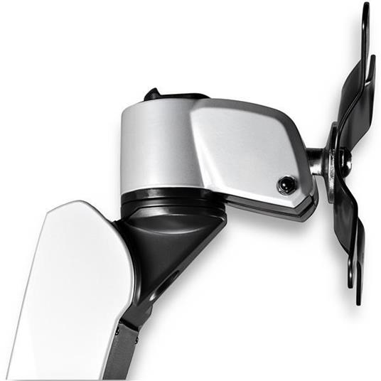 StarTech.com Postazione di lavoro con montaggio a parete - Scrivania articolata con braccio ergonomico per monitor regolabile in altezza e vassoio imbottito per tastiera - Display VESA da 34" - Supporto a muro pieghevole - 2