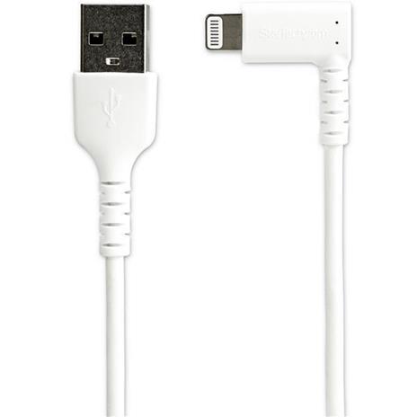 StarTech.com Cavo USB angolare a Lightning - Conforme Apple Mfi da 1m - Bianco - 2