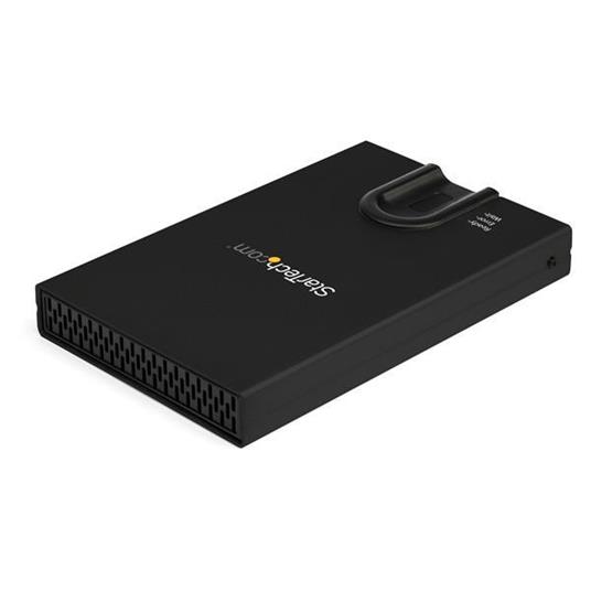 StarTech.com Box esterno hard disk con crittografia - Accesso tramite impronta digitale - Per unità SATA da 2,5" - 2