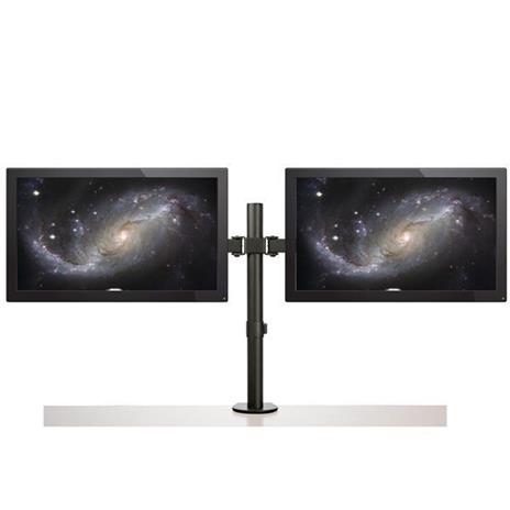 StarTech.com Staffa per due monitor con montaggio su scrivania - Design a barre trasversali - Articolabile - Acciaio - 11