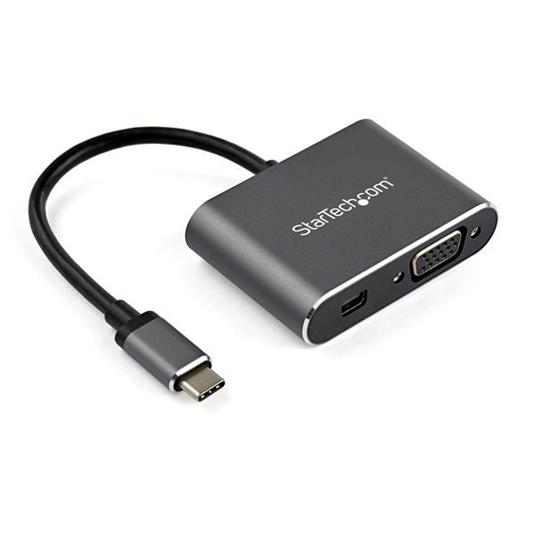 StarTech.com Adattatore video multiporta USB-C - Mini DisplayPort o VGA - 4K 60 Hz