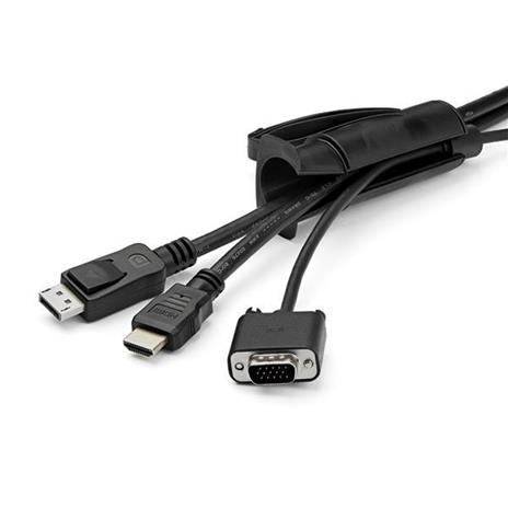 StarTech.com Guaina di gestione cavi da 2,5 m - A spirale - Diametro 45 mm - 2