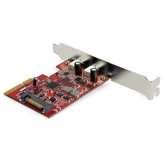 StarTech.com Scheda PCIe a 2 porte USB 3.1 - 2x USB-C - USB 3.1 Gen 2 fino a 10Gbps - 2