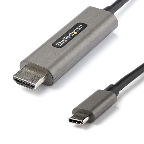 StarTech.com Cavo adattatore USB C HDMI da 3m 4K 60Hz con HDR10 - Adattatore type C HDMI 4K Ultra HD - HDMI 2.0b - Video convertitore da USB-C a HDMI HDR per monitor/display - Modalità DP 1.4 Alt HBR3