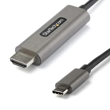 StarTech.com Cavo adattatore USB C HDMI da 4m 4K 60Hz con HDR10 - Adattatore type C HDMI 4K Ultra HD - HDMI 2.0b - Video convertitore da USB-C a HDMI HDR per monitor/display - Modalità DP 1.4 Alt HBR3