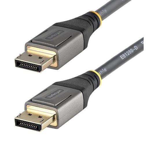 StarTech.com Cavo DisplayPort 1.4 certificato VESA da 5 m - 8K 60Hz HDR10 - Video Ultra HD 4K 120Hz - Cavo DP 1.4 - Cavo video DP per monitor/display - Cavo con connettore DisplayPort (M) a DisplayPort (M)