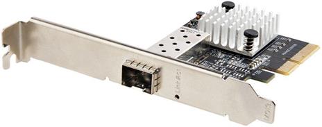StarTech.com Scheda di Rete PCIe SFP+ 10G - Adattatore Ethernet con Porta SFP+, NIC PCIe Fibra Ottica 10Gigabit - SFP+ Aperto per Modulo e Cavi Conformi MSA, Scheda di Rete Gigabit PCI Express SFP+ - 2