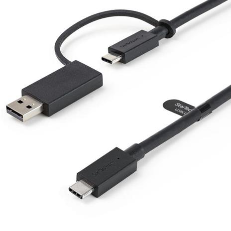 StarTech.com USBCCADP cavo USB 1 m USB 3.2 Gen 2 (3.1 Gen 2) USB C Nero