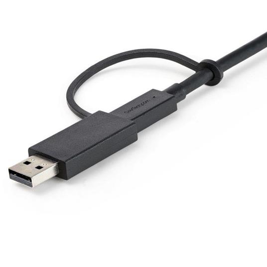 StarTech.com USBCCADP cavo USB 1 m USB 3.2 Gen 2 (3.1 Gen 2) USB C Nero - 4