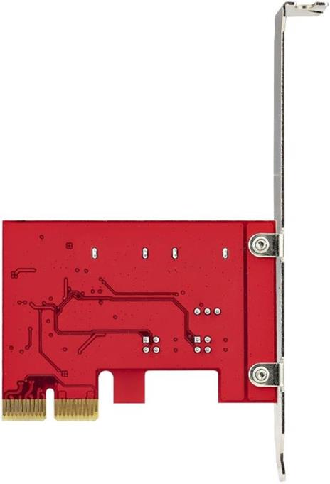 StarTech.com Scheda PCIe SATA - Scheda di Espansione PCIe SATA 2 Porte 6Gbps - Profilo Alto/Basso - Controller RAID SATA ASM1062R - Adattatore PCI Express /SATA - 4
