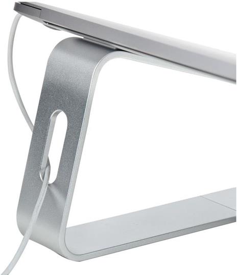 StarTech.com Supporto per PC Portatile da Scrivania in Alluminio/Argento supporta fino a 5 kg, Rialzo Ergonomico per Laptop, Supporto Portatile per Notebook Macbook Air/Pro, Dell XPS, Lenovo - 5