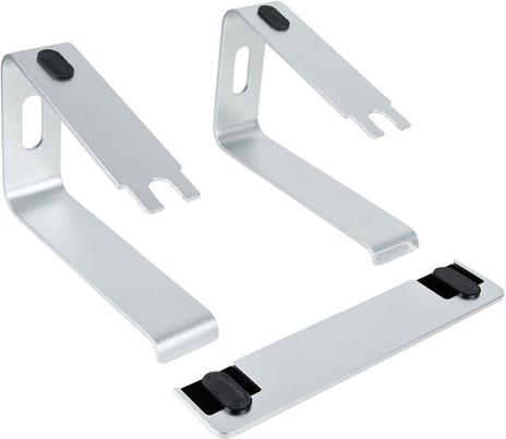 StarTech.com Supporto per PC Portatile da Scrivania in Alluminio/Argento supporta fino a 5 kg, Rialzo Ergonomico per Laptop, Supporto Portatile per Notebook Macbook Air/Pro, Dell XPS, Lenovo - 7