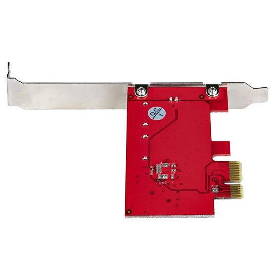 StarTech.com Scheda PCI Express SATA - Scheda Espansione PCIe SATA 2 Porte 6Gbps - Profilo Standard/Basso - Adattatore/Controller PCIe SATA 3 - Chipset ASM1061 no-Raid - Convertitore PCIe a SATA III - 5
