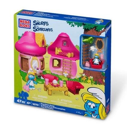 La Casa ricca di accessori di Puffetta - 47 pezzi