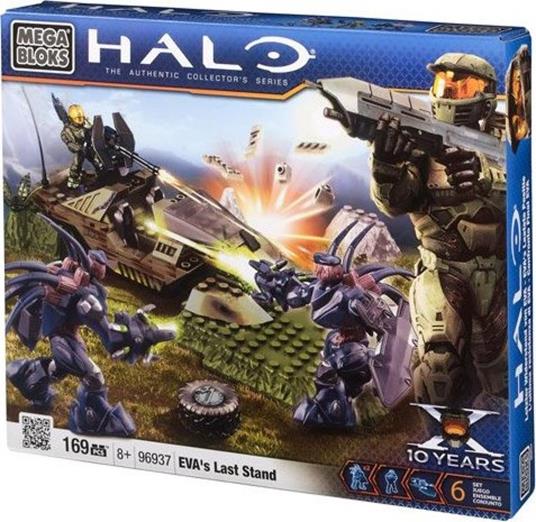 Mega Blocks 96937. Halo Evàs Last Stand 169 pezzi