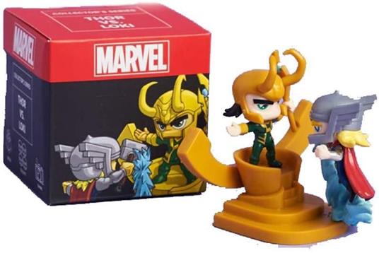 Lootcrate Marvel Exclusive Collectors 2017 Thor Vs Loki 8 Cm Pvc Mini Figure - 2