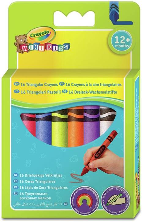 Crayola Mini Kids. 16 Triangular Crayons 16 pezzo(i) - 2