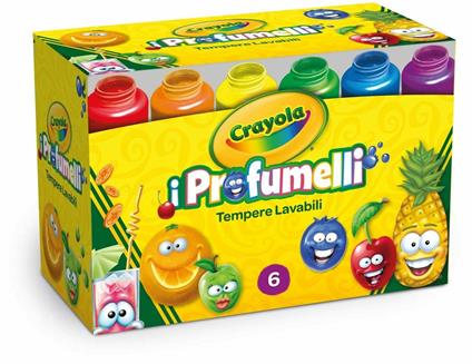 I Profumelli. 6 Tempere Lavabili Profumate