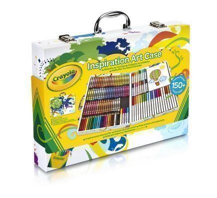 Crayola Valigetta con Cavalletto Dipingi & Crea, Colori Assortiti,  Confezione da 65 Pezzi
