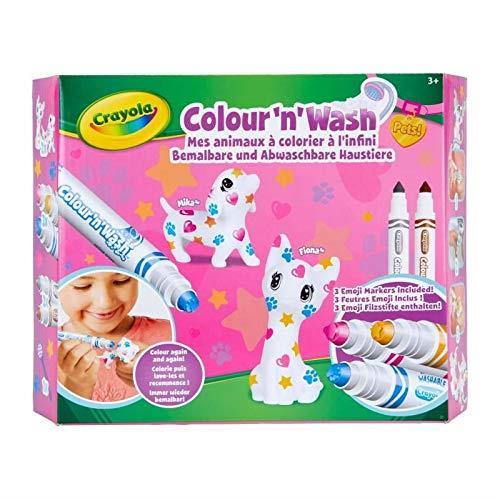 CRAYOLA Color'N'Wash My Coloring Animals Emoji