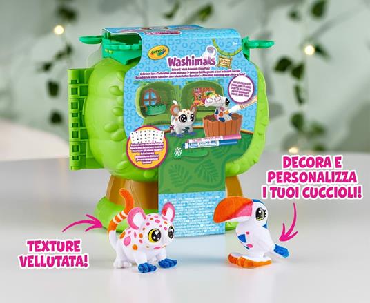 CRAYOLA- Washimals Arctic Adventure, Set Iglù Artico, per Colorare e Fare  Il Bagnetto ai Cuccioli, attività Creativa e Regalo per Bambini, da 3 Anni,  Colori Assortiti, 74-7477 - Crayola - Animali - Giocattoli