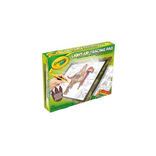 Crayola 747497 - Lavagnetta Luminosa Dinosauri