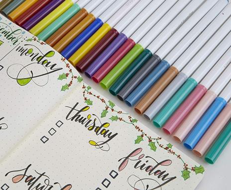 12 Superpunta Lavabili Colori Pastello - 6