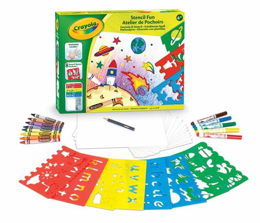 Fantasia di Stencil. Crayola (04-0575)