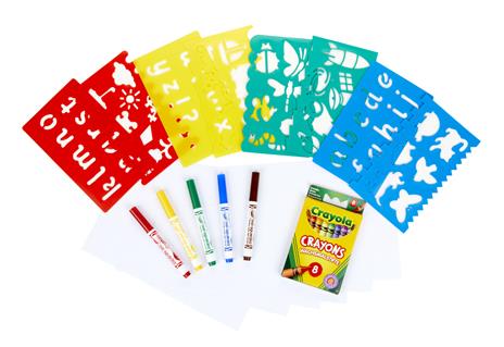 Fantasia di Stencil. Crayola (04-0575) - 5