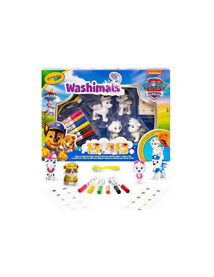 Crayola Washimals Pets - Set con Adesivi Paw Patrol