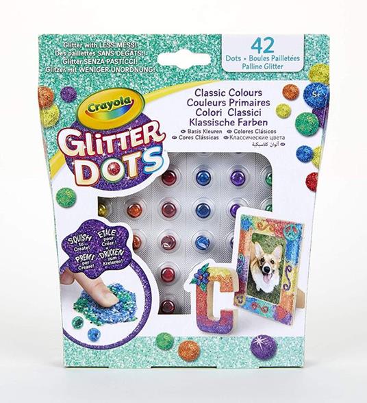 Glitter Dots Colori Classici