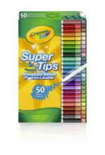 Crayola 50 Supertips markers marcatore Multicolore 50 pezzo(i)