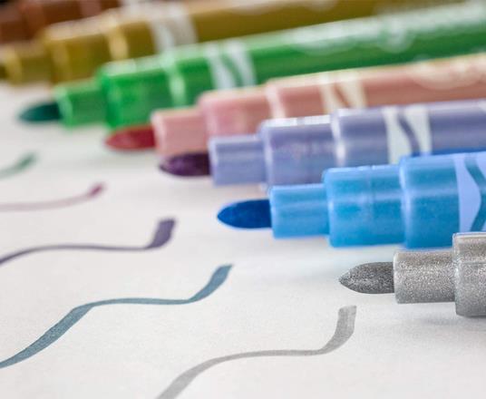 6 Pennarelli Metallizzati - 7