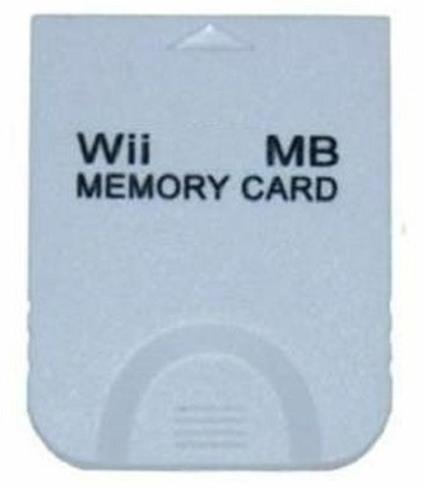 MEMORY CARD 128 MB compatibile  GC/WII