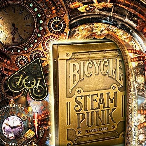 Carte Poker Bicycle Steampunk Gold