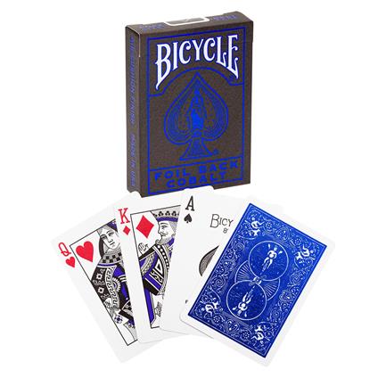 Carte Poker Bicycle Metalluxe Blue