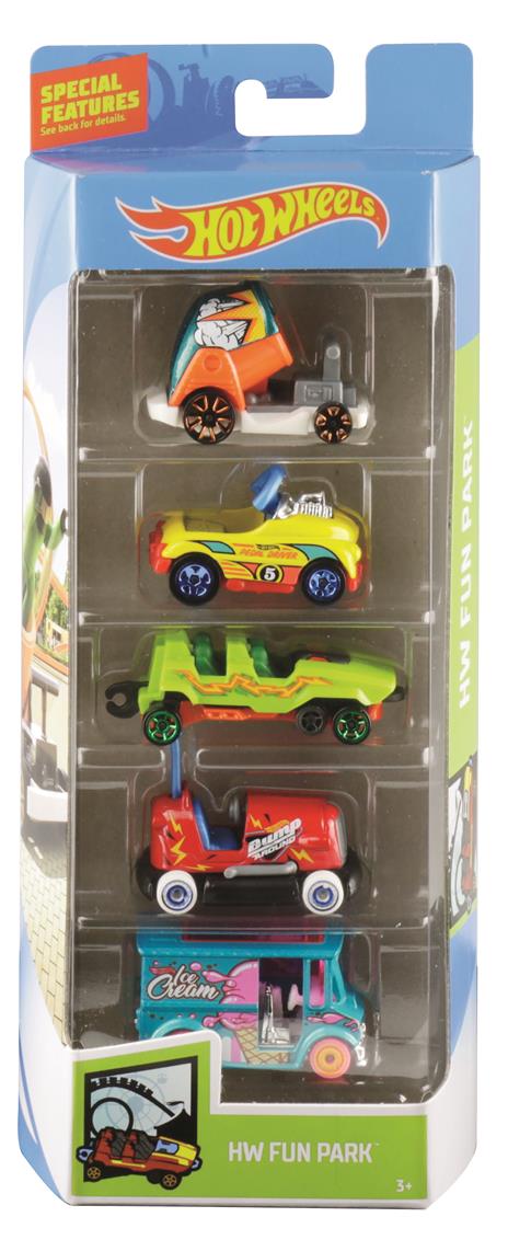 HOT WHEELS - 5 Veicoli, Confezione Assortimento di Veicoli in scala 1:64 - 4