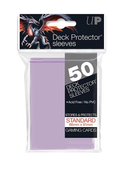 Deck Protectors Standard Size. Lilac. 50 pz (E-15258)