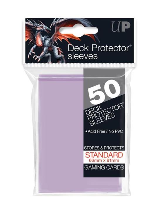 Deck Protectors Standard Size. Lilac. 50 pz (E-15258)
