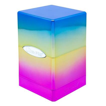 Deck Box. Satin Tower. Hi-Glow Rainbow (E-15337)