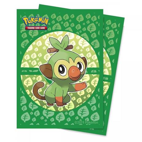 Deck Protectors Sleeves. Pokemon. Sword and Shield Galar Starters Grookey. 65 Pz (E-15360) - 2
