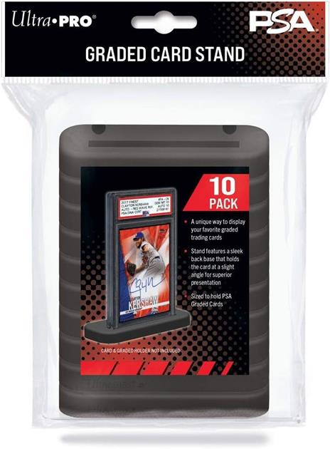 PSA Graded Card Stand 10 Pack - Show Off Your Top, Favorite, Or Most Valuable Card in stile a tutti i tuoi amici e familiari - 2