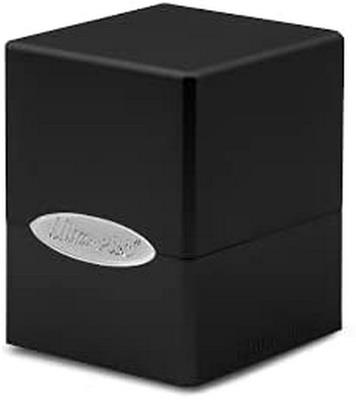 Deck Box Ultra Pro Magic SATIN CUBE Black Nero Porta Mazzo Scatola 100 Carte - 2