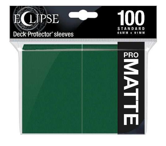Standard Sleeves PRO-Matte Eclipse Forest Green (100 Sleeves) (E-15617)