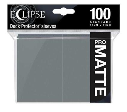 Standard Sleeves PRO-Matte Eclipse Smoke Grey (100 Sleeves) (E-15623)