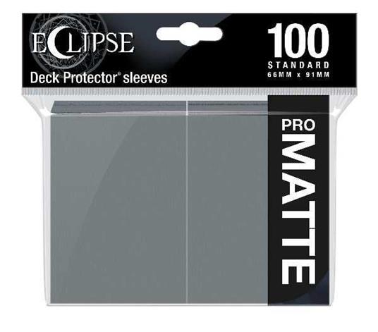 Standard Sleeves PRO-Matte Eclipse Smoke Grey (100 Sleeves) (E-15623)