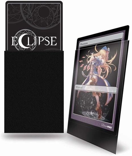Small Sleeves - PRO-Matte Eclipse - Jet Black (60 Sleeves) (E-15637) - 4