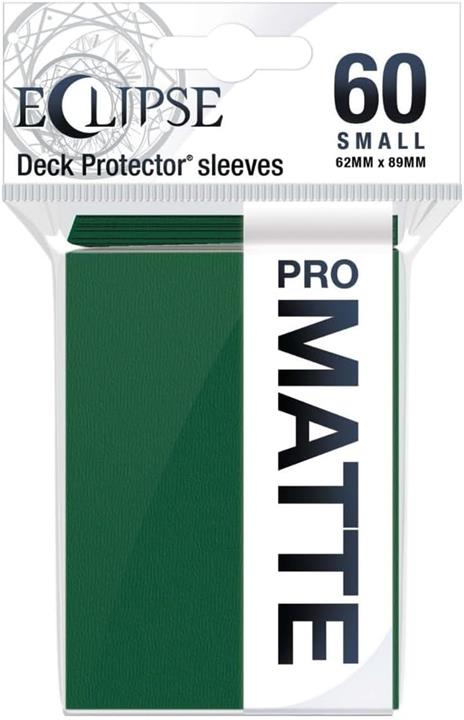 Small Sleeves - PRO-Matte Eclipse - Forest Green (60 Sleeves) (E-15641)